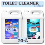 BLISS & BLUSH Toilet Cleaner Liquid blue 10 liter Removes Tough Dirt, 99.99% Kills Germs & Bacteria, Natural & Organic Toilet Cleaner Liquid, Eco-Friendly, Non-Toxic | No Bleach