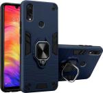 Mcase Plastic, Silicon Navy Blue Back Cover For XiaMcasei Redmi Note 7 Pro
