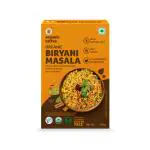 Organic Tattva 100 Gram Biryani Masala| Pesticide and Chemical Free With Natural Oils Rich Aroma | Naturally Gluten Free | (100 Gram 1 Pack)