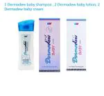 FLAY Dermadew Baby Shampoo - 80ml, Dermadew Baby Lotion - 80ml(2 Pack), Dermadew Baby Cream - 80ml(2 Pack)