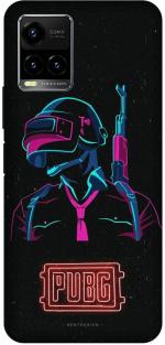 Zepboom Vivo Y21A, V2149, Vivo Y21E Multicolor Plastic Pubg Printed Dual Protection Back Cover