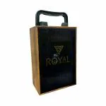 Royal Mobisol FM-3000 Wireless Speaker | Wooden Frame | Rich Sound Quality | High Bass | Up-to 6 Hours Play-Time | Multiple Connectivity (USB, AUX, TF/SD Card) | Compatible with all Android and iOS Devices