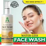 ALOETIC Waterless face wash for oil control 99% Germs cleanser & UV-Rays Protect & Refreshing Face With Cooling Scent.