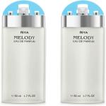 Riya Melody Perfume For Women Long Lasting Fragrance Pack Of 2 50 ml Each Eau De Parfum 100 ml (For Women)