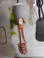 MyChetan 1500W Electric Water Heater | Immersion Rod With Waterproof & Shockproof Protection | Instant Heating With Bucket Holder