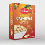 Foodwell 100% Natural Classic Whole Cashew Nuts (250g), Raw | Nutritious, Delicious & Crunchy Kaju | Rich in Magnesium, Copper & Phosphorus