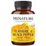 MINATURE Turmeric Black Pepper Capsules, 90 cap