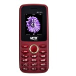 MTR M2163 Dual Sim keypad Mobile Display 1.8 with 1100 mAh Battery, Storage Upto 32MB- Maroon