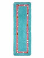 Saral Home Turq Microfiber Runner 40x140 cm