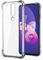 CLUBCLASSY Transparent Thermoplastic Polyurethane Back Cover Soft, Shock Proof Corners, Tpu, Transparent Back Case Cover ( 15.0 X 8.0 X 3.0 ) Centim