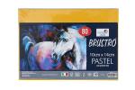 Brustro White Artists Pastel Papers 160 GSM 10X14 cm (Pack Of 80)