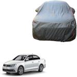 Love Me Grey Volkswagen Jetta Car Body Cover with Mirror Pockets