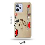 Tweakymod Printed Mom Dad Back Cover For Realme C31