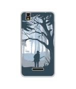 Casotec Hunter Design Printed Silicon Soft TPU Back Case Cover for Yu Yureka