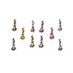 Comet Busters Fancy Multicolor Bindi For Women (BIN108) Pack of 1