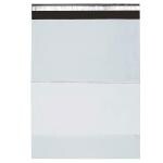 SE Online Security Economy White Plastic Courier Polybag with Sealking Tape and Document Pod Jacket 60 Micron (20 x 24 inch) pack of 100