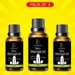 GLAMOVA Men Massage Oil for Growth Lift-Up Massage Oil for Men for panish, Muscle. 100% Pure, Natural Grade Oil Pure Natural & For Skin care Must Up Massage Firming Tightening for Men