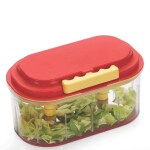 YELLOCUT Vegetable & Nuts Dori Chopper And Twin Chopper Double Blades & Manual Food Cutter