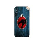 GADGETSWRAP Printed Vinyl Skin Sticker for Apple iPhone X/Xs - Wild Wolf Wood