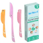 We'need Women's Face Hair Removal: Dermaplaning Tool Pack of 3
