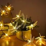 RSP Quality Bit Battery Operated,LED Dragonfly Lights Christmas Trees,Outdoor Garden, Patio, Fence, Wedding, Party (Colored Dragonfly)