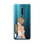 Emble Designer Clear Tranperant Silicone Case For Oppo Reno 10X Zoom -Design A18 ( TPU | Soft , Oppo Reno 10X Zoom | Multicolor )