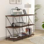 Story@Home Engineered Wood Display Unit (Finish Color - Walnut, DIY(Do-It-Yourself))