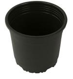 Audbhidhi Pots Pack of 20 Gamla Planter Black Flower Pot for Plants | Plastic Gamle for Home | Plant Container Set 12 Inches | Indoor Outdoor Balcony Flower Pot | Gardening Pots