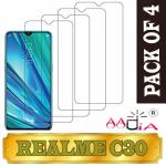 aadia SCREEN GUARD PROTECTOR FOR REALME C30 (4 PC. PACK)