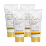 Pearldew Sunscreen Lotion SPF 50 (50 ml Pack Of 4)|With Pomegranate, Aloe Vera, Mint, Liquorice, Orange, SPF 50, Paraben Free | Mineral Oil Free| PABA Free |UVA & UVB Protection|(50 ml Pack Of 4)