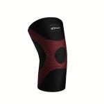 JoyFit JF-KB-MOD5 Knee Compression Sleeve, Black and Red 1 Unit