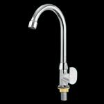 Luxyloom Swan Neck Tap for Wash Basin Pack of 1 | Faucet Tap with High Neck Spout for Kitchen/Bathroom with Chrome Finish