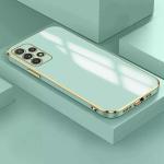 Rakulo Samaung Galaxy A32 5G Electroplated Chrome 6D Back Case Cover |Camera Protection|Shock Proof|Slim Fit (Green)