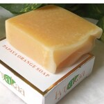Fynakaa Papaya Orange Cold Processed Handmade Natural Organic Premium Soap