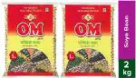 OM BRAND PREMIUM SOYABEAN DAL PACK OF 2 ( 2 KG )