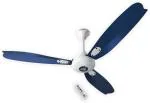 Superfan Super A1 3 Blades 1200 mm High Speed Energy Efficient 5 Star Rated BLDC Ceiling Fans, Blue