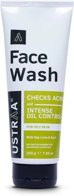 USTRAA Checks Acne and Oil Control Face Wash 200g