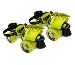 Jaspo Yellow Tenacity Zxi Adjustable Senior Roller Skates,6-14 yrs