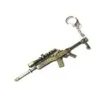 Epriko- Combo PubG Level 3 Helmet with AKM Gun &Pubg M18 Smoke Keychain Playerunknown's Battlegrounds Key Chain