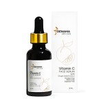 Denama 10% Vitamin C Serum - Specially Crafted for Sensitive Skin | Optimal Stability | Gentle Glow Enhancement | Feather-Light Texture | Unisex Brightening Formula | 30ml