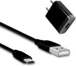 Webilla Wall Charger Accessory Combo For Redmi Note 4 (Black)