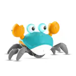 Bumtum Crawling Crab Musical Toy With LED Lights & Rechargeable Battery, Electronic Walking Moving Toy | Interactive Early Learning And Entertainment Toys For Kids,Toddlers & Infants