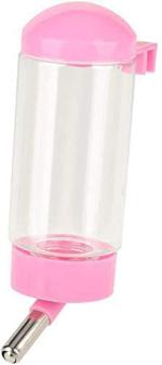 Tunai Cage Hanging Automatic Water Dispenser for Kittens, Puppy, Rabbit, Hamster and Other Small Animals (500 ml, Yellow, Pack of 1)