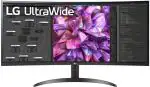 LG Ultra Wide Monitor 34 inch Curved WQHD LED Backlit IPS Panel with sRGB 99% (Typ.), HDR10 & OnScreen Control Monitor (34WQ60C-BL.ATRJMKN) (Response Time: 5 ms, 60 Hz Refresh Rate)