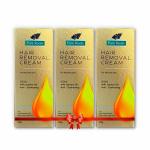 Pure Roots Gold Hair Removal Cream keeps your skin soft ,smooth and hair free for days