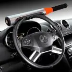AutoBizarre Anti-Theft Heavy Duty Strong Durable Baseball Bat Shaped Car Steering Wheel Lock Security System for All Cars