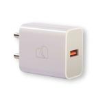 BLACKARC 20W Single Port Fast Charger Adapter for Android Phones, White