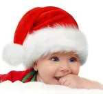 SHIVAAY Bosoner Baby Santa Hat,Baby Christmas Hat,Toddler Santa Claus Hats,Newborn Santa Hat For Baby Girl Boy First Christmas Headwear
