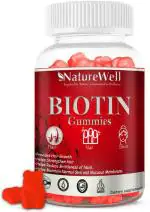 Naturewell Herbal Hair Vitamin Biotin Gummies Ultra, 30 Gummies