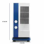Mirakia Multicolor Portable Mini Tower Fan with Revolving Base 37 x 17 x 7 cm